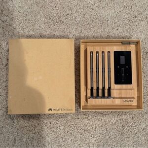 MEATER Block WiFi Smart Wireless Meat Thermometer | 4 Probes Long Range